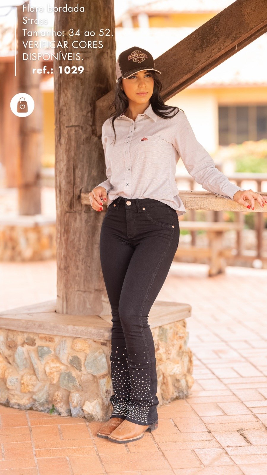 Coleção Calças Jeans Femininas – Estilo Country Premium - foto 7